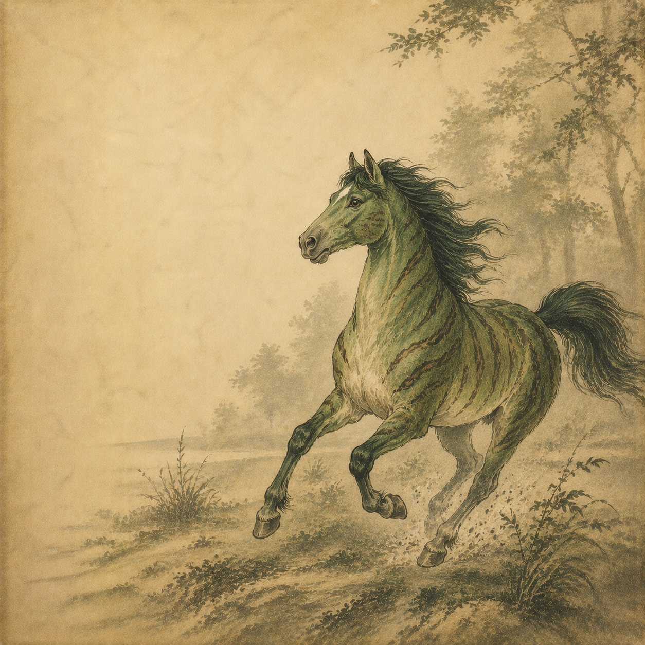 若葉の風馬