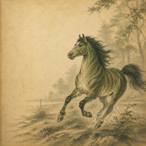 若葉の風馬